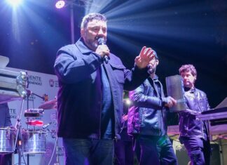 Amar Azul en Merlo: una noche de cumbia cultura local